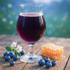 Blueberry Melomel Semi-Sweet Mead Star Blossom