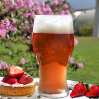 Red Cream Ale Extract Beer Recipe Kit Strawberry Shortcake