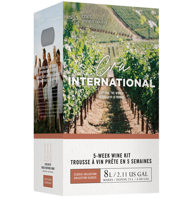 California White Zinfandel RJS Cru International Winemaking Ingredient Kit