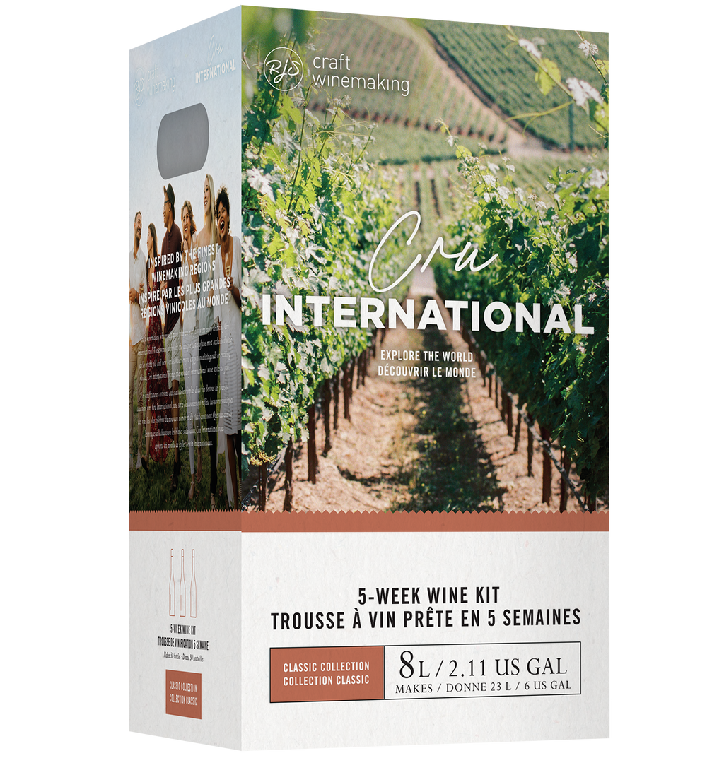 Chilean Merlot RJS Cru International Winemaking Ingredient Kit
