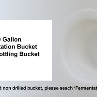 7.9 Gallon Bottling Bucket - Drilled for Spigot (No Lid)