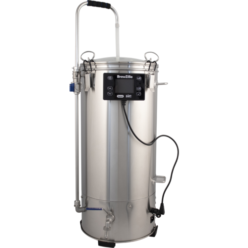 BrewZilla All Grain Brewing System | Gen 4 | Integrated Pump | Includes Wort Chiller | WiFi | Bluetooth | RAPT | 35L | 9.25G | 110V