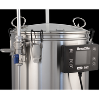 BrewZilla All Grain Brewing System | Gen 4 | Integrated Pump | Includes Wort Chiller | WiFi | Bluetooth | RAPT | 35L | 9.25G | 110V