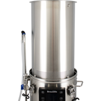 BrewZilla All Grain Brewing System | Gen 4 | Integrated Pump | Includes Wort Chiller | WiFi | Bluetooth | RAPT | 35L | 9.25G | 110V