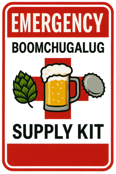 Boomchugalug Emergency Supply Kit