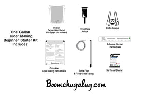 Hard Cider Making Kit - Beginner - 1 Gallon Brewing Kit