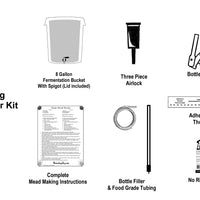 Mead Making Kit - Beginner - 5 Gallon Brewing Kit