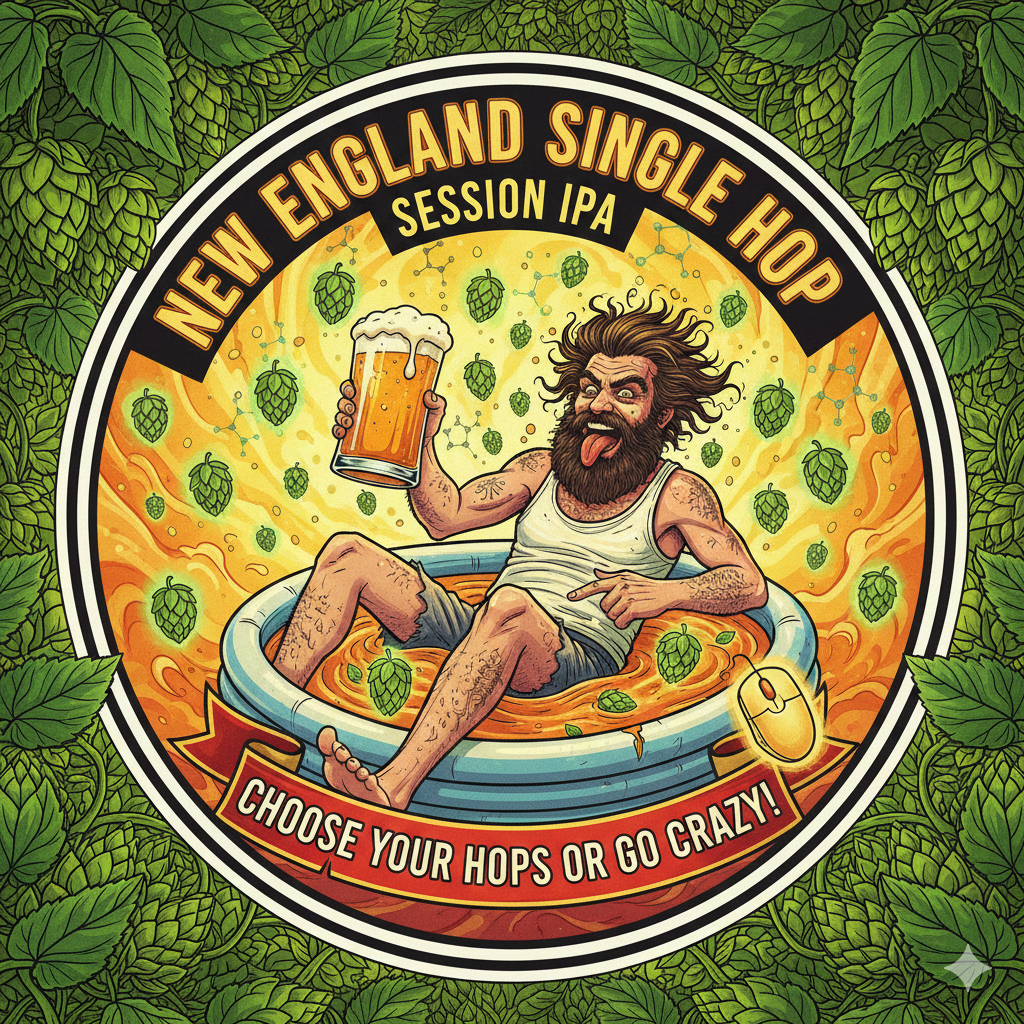 New England Single Hop SESSION IPA Extract Beer Recipe Kit