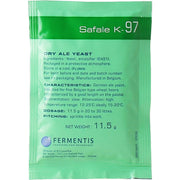 Safale K-97 Dried Ale Yeast