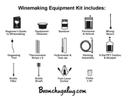 Winemaking Equipment Starter Kit - 6 Gallon Two Stage Kit