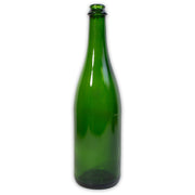 Champagne Bottles - Green - Case of 12