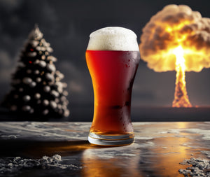 Holiday Red Ale Hoppy Extract Beer Recipe Kit Nuclear Santa