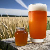Honey Wheat Beer Extract Beer Recipe Kit Sticky Paws