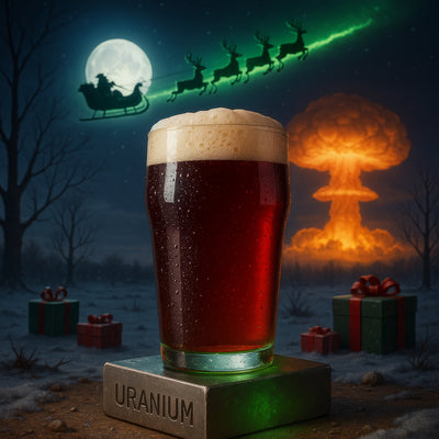 Holiday Red Ale Hoppy Extract Beer Recipe Kit Nuclear Santa