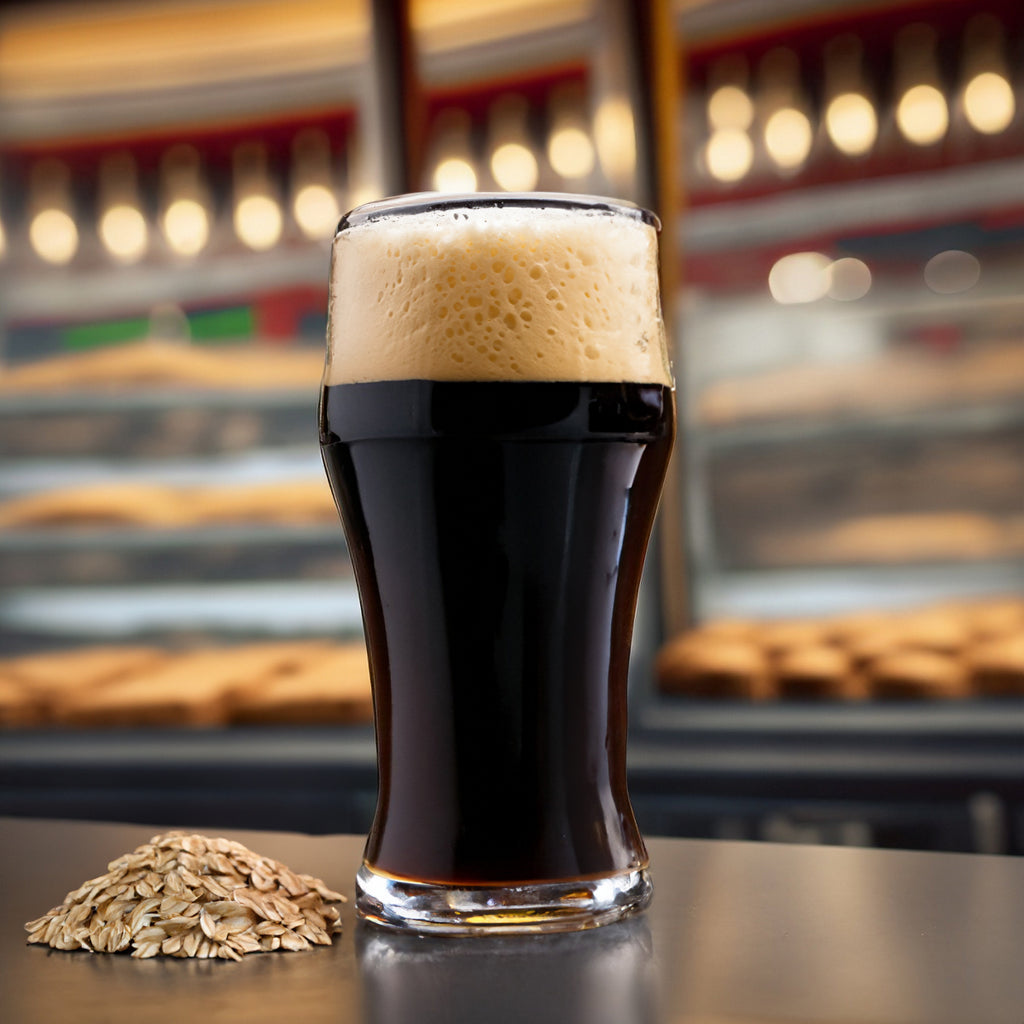 BrewDemon 2 Gallon Shedu Oatmeal Stout Beer Recipe Kit - Craft Brewing Kit Makes 4.6% ABV Beer