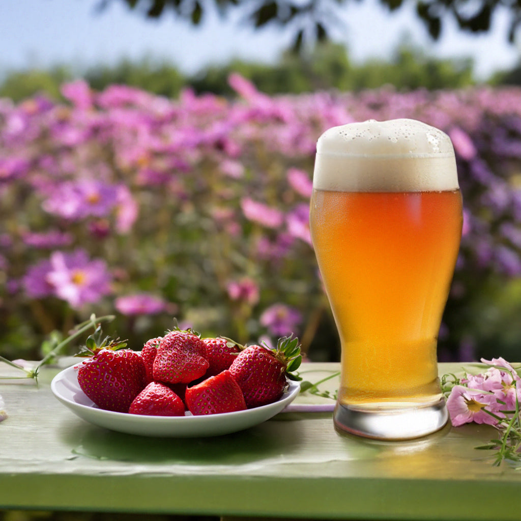 Van adviseren Bij wet Sweet Emotion Strawberry Wheat All Grain Beer Recipe Kit | Jasper's Home  Brew Supply