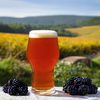 Wheat Beer Blackberry Extract Beer Recipe Kit Ramble in the Bramble