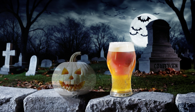 Haunted Harvest White Pumpkin Stout Extract Beer Recipe Kit