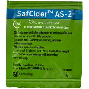 SafCider AS-2 Cider Yeast