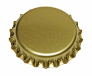 Plain Gold Crown Caps