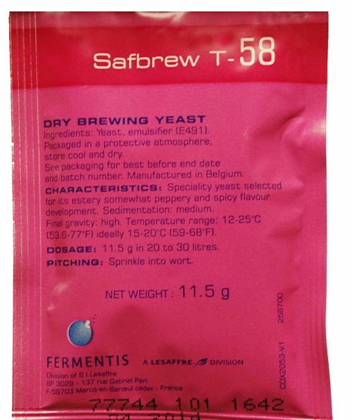 Safbrew T-58 Ale Yeast