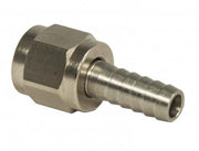 1/4” OD Barbed Swivel Nut Assembly