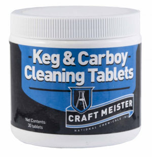 Craft Meister Keg & Carboy Cleaning Tablets