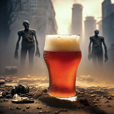 Imperial Red Ale All Grain Beer Recipe Kit Zombie Apocalypse Double Blood Red