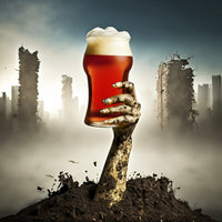 Imperial Red Ale Extract Beer Recipe Kit Zombie Apocalypse Double Blood Red