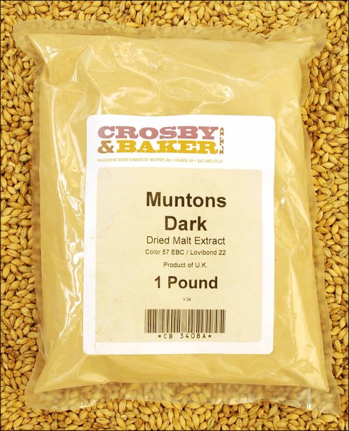 Muntons Dark Dried Malt Extract 1lb