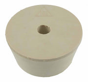 Drilled Rubber Stopper  #10.5