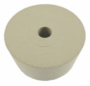 Drilled Rubber Stopper  #11