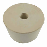 Drilled Rubber Stopper #9
