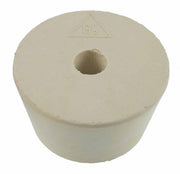 Drilled Rubber Stopper #9.5